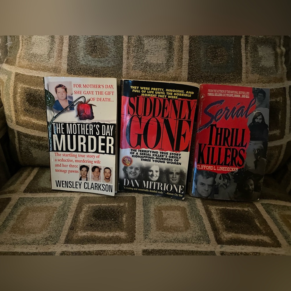 3 paperback books